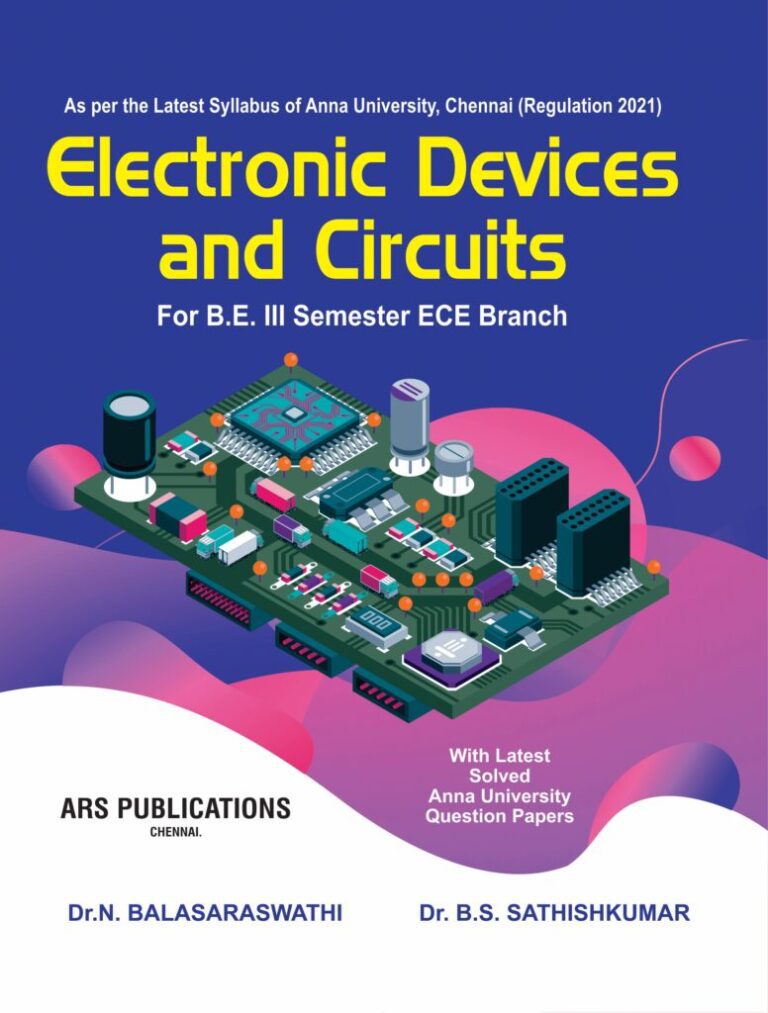 ELECTRONIC DEVICES AND CIRCUITS - ARS Publications