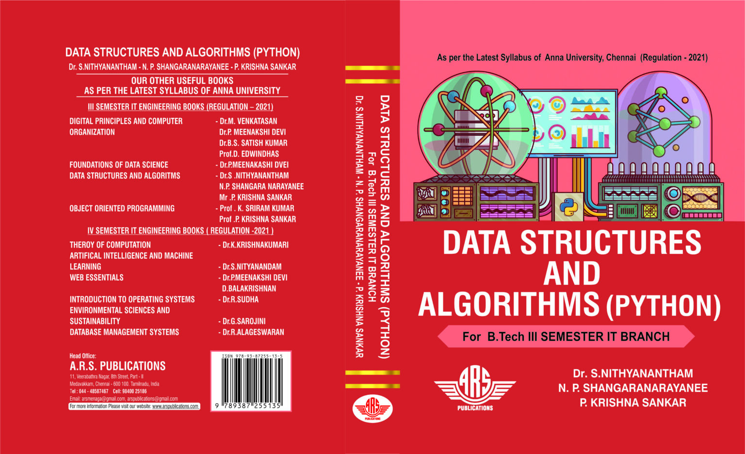 DATA STRUCTURES AND ALGORITHMS (PYTHON) - ARS Publications